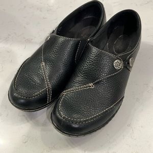 Clark’s Collection Black Leather Sz 8
